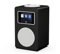 MangoKit MD4 Radio Réveil Dab+, Bluetooth, Écran Couleur,Gris métallisé