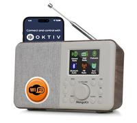 MangoKit SR10 Radio WiFi, Bluetooth, Dab & Internet, Noyer