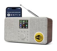 MangoKit SR20 Radio Wi-FI, Bluetooth, Stéréo 2.0, Dab & Internet, Noyer