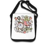 Mangosteen Fruit Skate Party Sac à bandoulière pour patinage Blanc