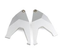 MANGRY Bras de Suspension inférieur Avant 8532 8533 adapté for Traxxas Unlimited Desert Racer UDR 1/7 RC, pièces de Mise à Niveau de Voiture, Accessoires, 2 pièces (Size : Silver)