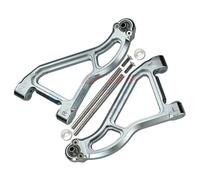 MANGRY Bras de Suspension supérieur, Bras oscillant 8531 8531X adapté for Traxxas 1/7 UDR Unlimited Desert Racer 85086 - 4, Accessoires de Mise à Niveau (Size : Silver)