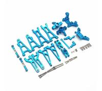MANGRY Kit de pièces de Mise à Niveau de Voiture RC, Bras de Suspension, Tasse de Direction, Tige de Liaison, Tour de Choc, adapté for MJX H16 16207 16208 16209 16210, 1/16 (Size : Red)