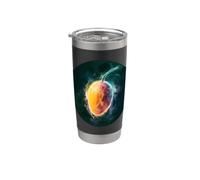 Mangue brillante comme par magie Gobelet isotherme en acier inoxydable double paroi