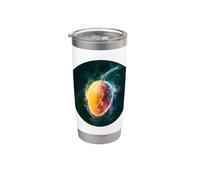 Mangue brillante comme par magie Gobelet isotherme en acier inoxydable double paroi