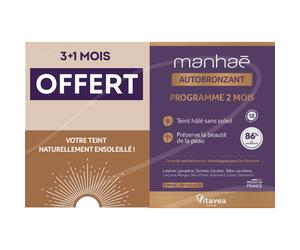 Manhaé Autobronzant 2x60 Gélules
