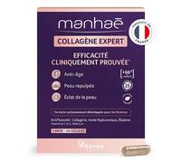 Manhaé Collagène Expert Anti-Âge Peau Repulpée Eclat de la Peau 30 gélules