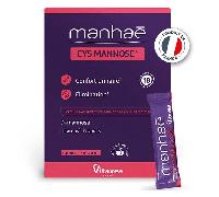Manhaé Cys Mannose - Confort urinaire - Hibiscus, D-mannose - 10 sticks - 5 jours
