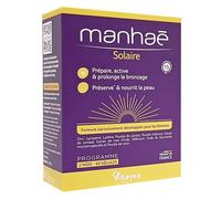 Manhaé Solaire - Prépare, active et prolonge le bronzage - 60 gélules
