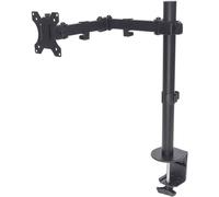 Manhattan 1 prise Support de table pour écran 33,0 cm (13"") - 81,3 cm (32"") réglable en hauteur, inclinable + pivotable