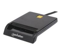 Manhattan Lecteur de cartes à puce 102049 USB 2.0 Noir