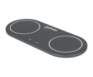 Manhattan 102209 Chargeur sans fil Qi 2x 30W