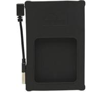 Manhattan 130103 Manhattan boîtier 6,3cm SATA USB 2.0 silicone noir détail