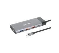 Station d'accueil USB-C PD 10-en-1 à double écran 8K MANHATTAN