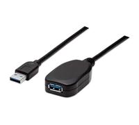 Manhattan 150712 câble USB USB 3.2 Gen 1 (3.1 Gen 1) 5 m USB A Noir