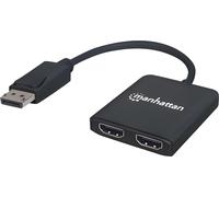Manhattan 152716 Manhattan HDMI Splitter DisplayPort vers 2 ports avec MST