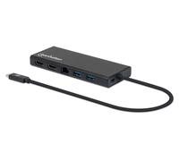 Manhattan Station d'accueil 152747 – USB Type-C – Noir