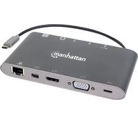 Manhattan 152808 Station d'accueil Manhattan SuperSpeed USB-C 7-en-1