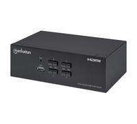 Manhattan 153539 commutateur écran, clavier et souris Noir
