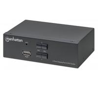 Manhattan 153546 Commutateur KVM 2/1 DisplayPort USB
