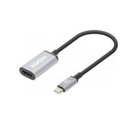 Manhattan 153706 Videokabel-Adapter 0,15 m USB Typ-C HDMI Schwarz - Silber (153706)