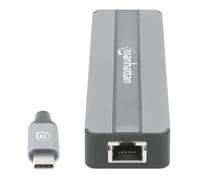 Manhattan 153928 MANHATTAN Station d'accueil 7-en-1 HDMI RJ45 2xUSB-A SD/MicroSD