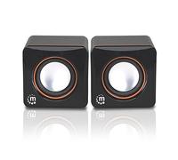Manhattan 161435 haut-parleur Noir Avec fil 6 W