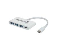 163552 usb 3.0 (3.1 gen 1) type-c 5000mbit s blanc hub & concentrateur