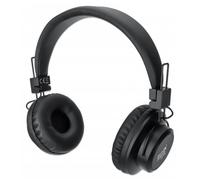 Manhattan 165389 casque Avec fil &sans fil Arceau Appels/Musique Micro-USB Bluetooth Noir