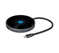 Manhattan 166560 Manhattan USB-C 8-in-1 Dock avec chargeur à induction 10W