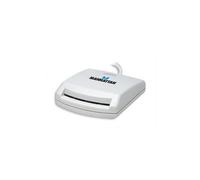 Manhattan 172844 lecteur de cartes à puce USB 1.1 Blanc