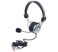 Manhattan 175517 Casque PC Gris/Noir
