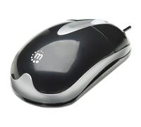Manhattan 177016 souris Bureau Ambidextre USB Type-A Optique 1000 DPI