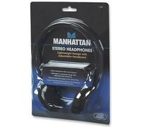 Manhattan 177481 Casque supra-auriculaire filaire noir