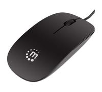 Manhattan 177658 souris Bureau Ambidextre USB Type-A Optique 1000 DPI