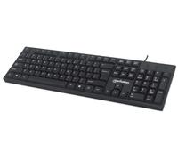 Manhattan 179324 clavier Bureau USB QWERTZ Noir