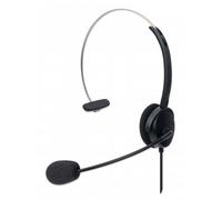 Manhattan 180498 casque Avec fil Arceau Bureau/Centre d'appels USB Type-A Noir
