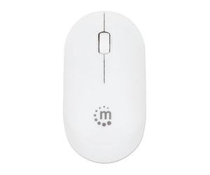 Manhattan 190152 Souris Optique USB sans Fil Performance III Blanc Blanc