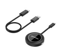 Manhattan 208420 extension audio/video Émetteur et récepteur AV Noir