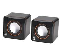 Manhattan 161435 haut-parleur Noir Avec fil 6 W