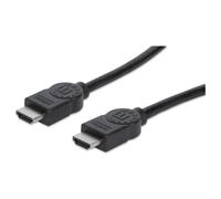 Manhattan 308434 câble HDMI 15 m HDMI Type A (Standard) Noir