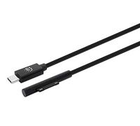 Manhattan Câble USB-C vers Surface Connect 353632 1,8 m 15V/3A Mâle-Mâle Noir