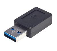 Manhattan 354714 changeur de genre de câble USB-A USB-C Noir