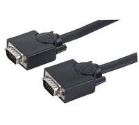 Manhattan 372190 Manhattan SVGA Kabel HD15 St/St 20.0m Ferritkern schwarz