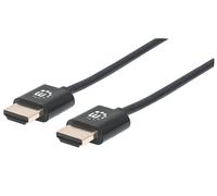 Manhattan 394406 câble HDMI 0,5 m HDMI Type A (Standard) Noir