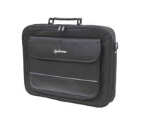 Manhattan 421560 Malette pour ordinateur portable jusqu'à 17" (43.2cm), Noir, PVC/Polyester, 430x330x80mm, Compartiment 400x270x60mm, 900g