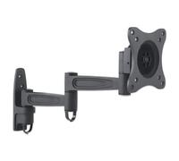 Manhattan 423670 Support TV pour Ecran Plat Noir