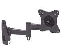 Manhattan 423670 Support TV pour Ecran Plat Noir