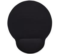 MANHATTAN 434362 - Tapis de souris, avec repose-poignet, noir