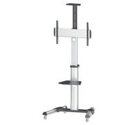 Manhattan 461245 support d'écran plat pour bureau 177,8 cm (70") Sol Noir, Argent
